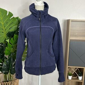 Lululemon Scuba Jacket Size 10 Indigo
